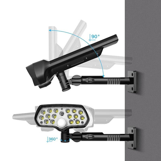 Lampe solaire jardin Extérieur Shark LED
