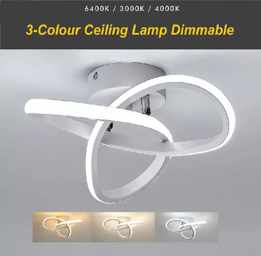 Modern LED Ceiling Light – Dimmable Bedroom & Living Room Lighting Fixture