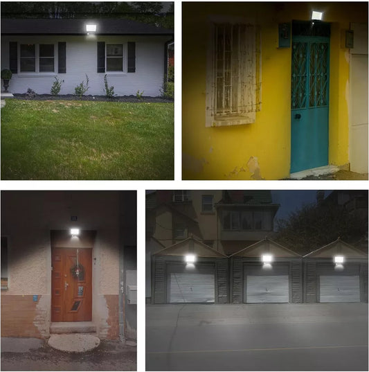 LED PIR Motion Sensor Outdoor Floodlight β Waterproof Garden Security Light with Automatic Detection