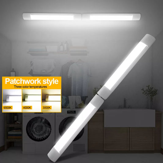 4FT Slim LED Batten Light β Bright Daylight Strip for Living Room Fluorescent Replacement