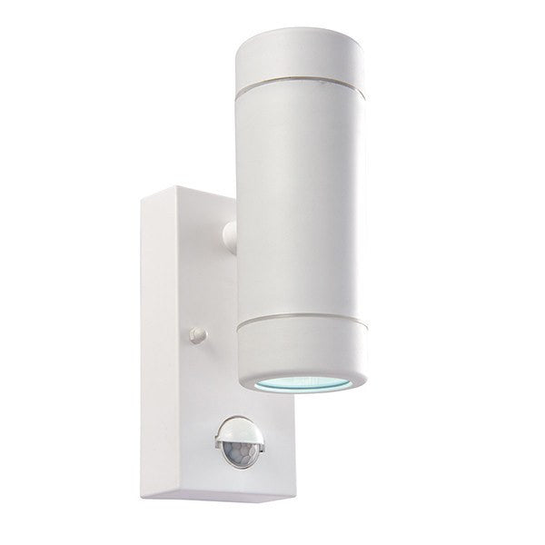 White Endon 61007 Icarus PIR Outdoor Wall Light