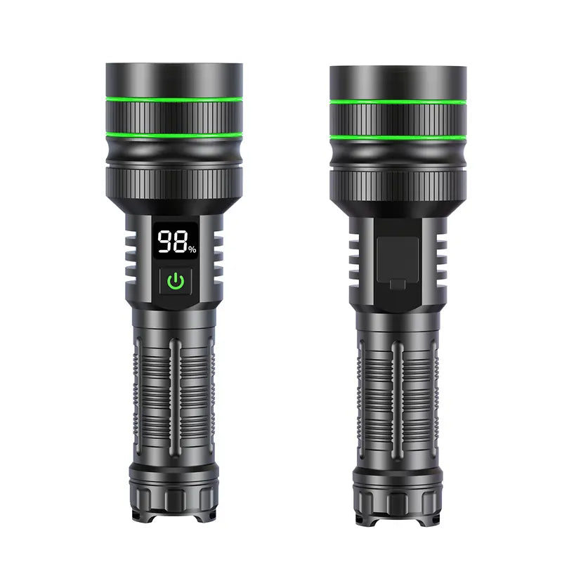Helius KS008 | Zoomable Power Display Flashlight