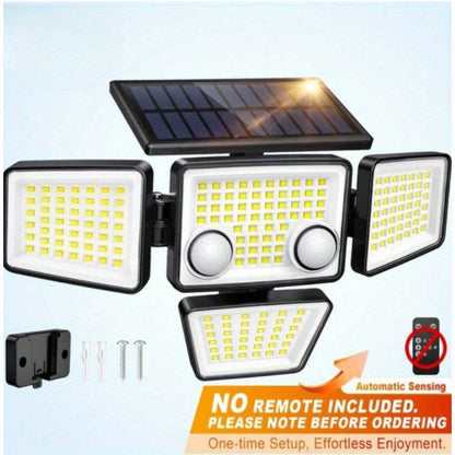 3000LM 188 LED Motion Sensor Solar Light