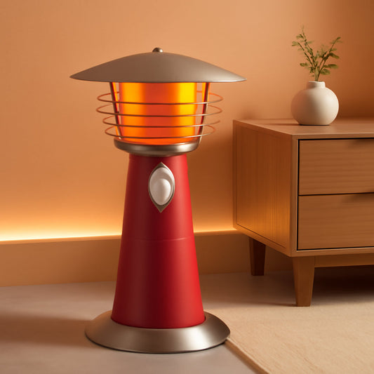 Portable Tabletop Patio Heater 11000 BTU Red Outdoor