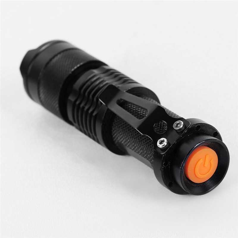 3 Modes Battery Powered Mini Flashlight Torches