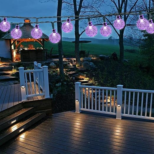 Green Solar Fairy Lights – 100LED. 12M. 8 Modes