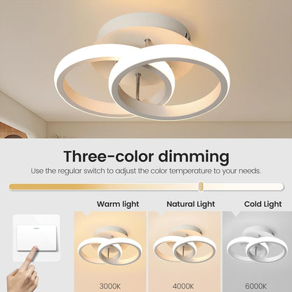 Modern LED Ceiling Light. Stylish Chandelier