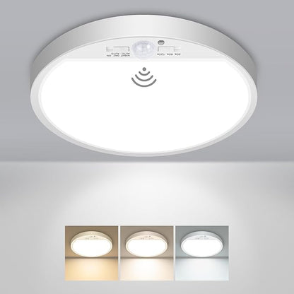 Motion Sensor LED Ceiling Light. 15W. 3 CCT. 1500LM