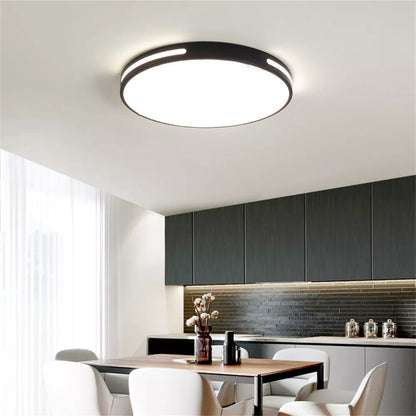 27W Modern Ceiling Light LED. 40cm Black LED Dimmable Ceiling Lights Fixtures with Switch Control. Square Flush Mount Ceiling Lamp for Living Room