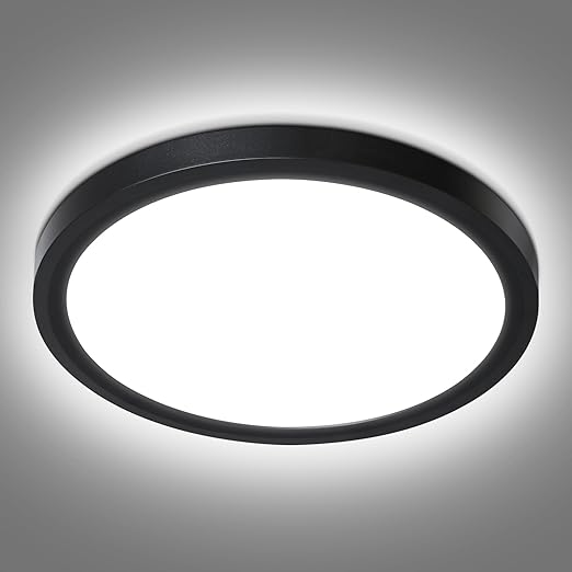 24W LED Ceiling Light. 5000K Daylight. IP44. 2200LM Ø28.5cm Flush Mount