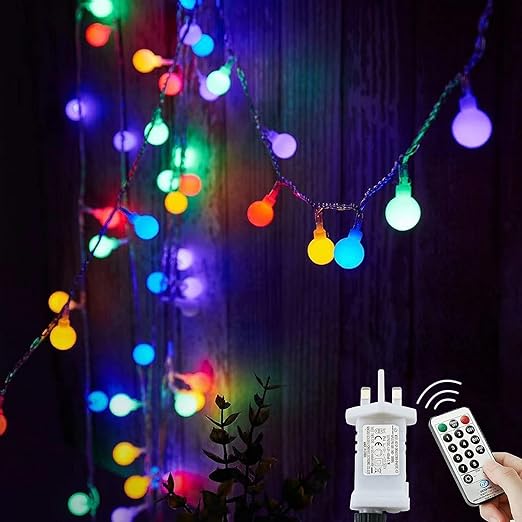 Green Solar Fairy Lights – 100LED. 12M. 8 Modes