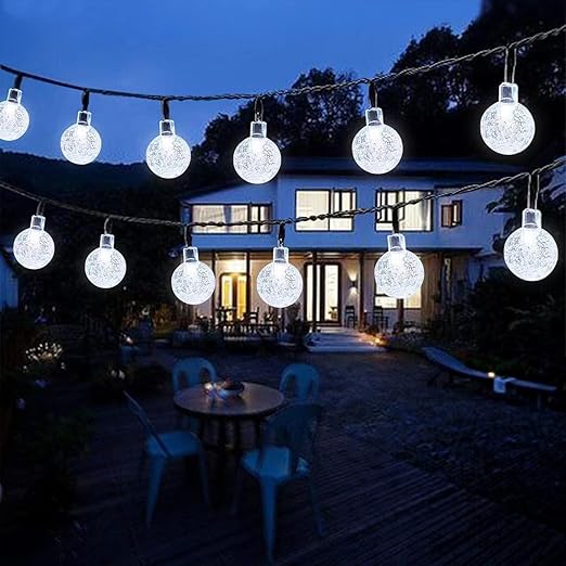 Green Solar Fairy Lights – 100LED. 12M. 8 Modes