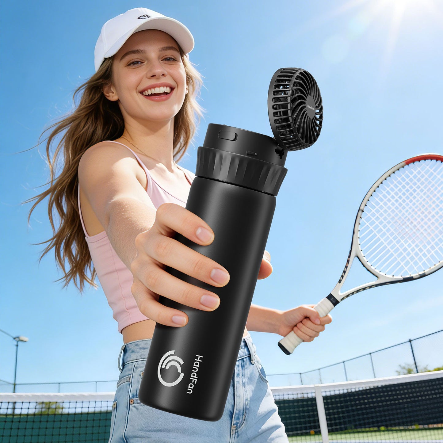 24oz Stainless steel water bottle – Insulated Cooling Bottle