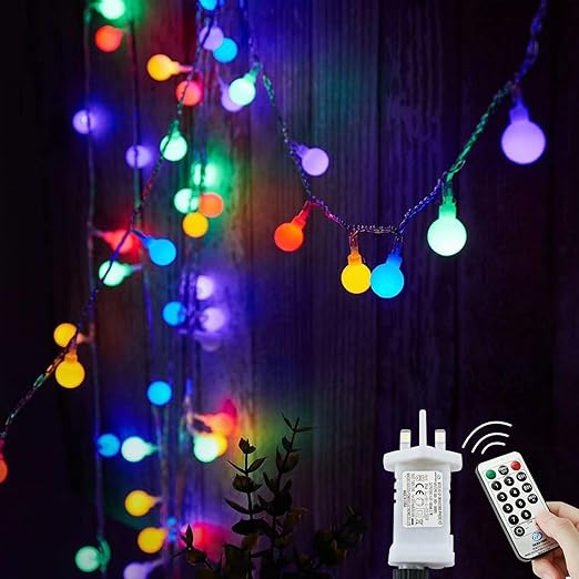 Green Solar Fairy Lights – 100LED. 12M. 8 Modes