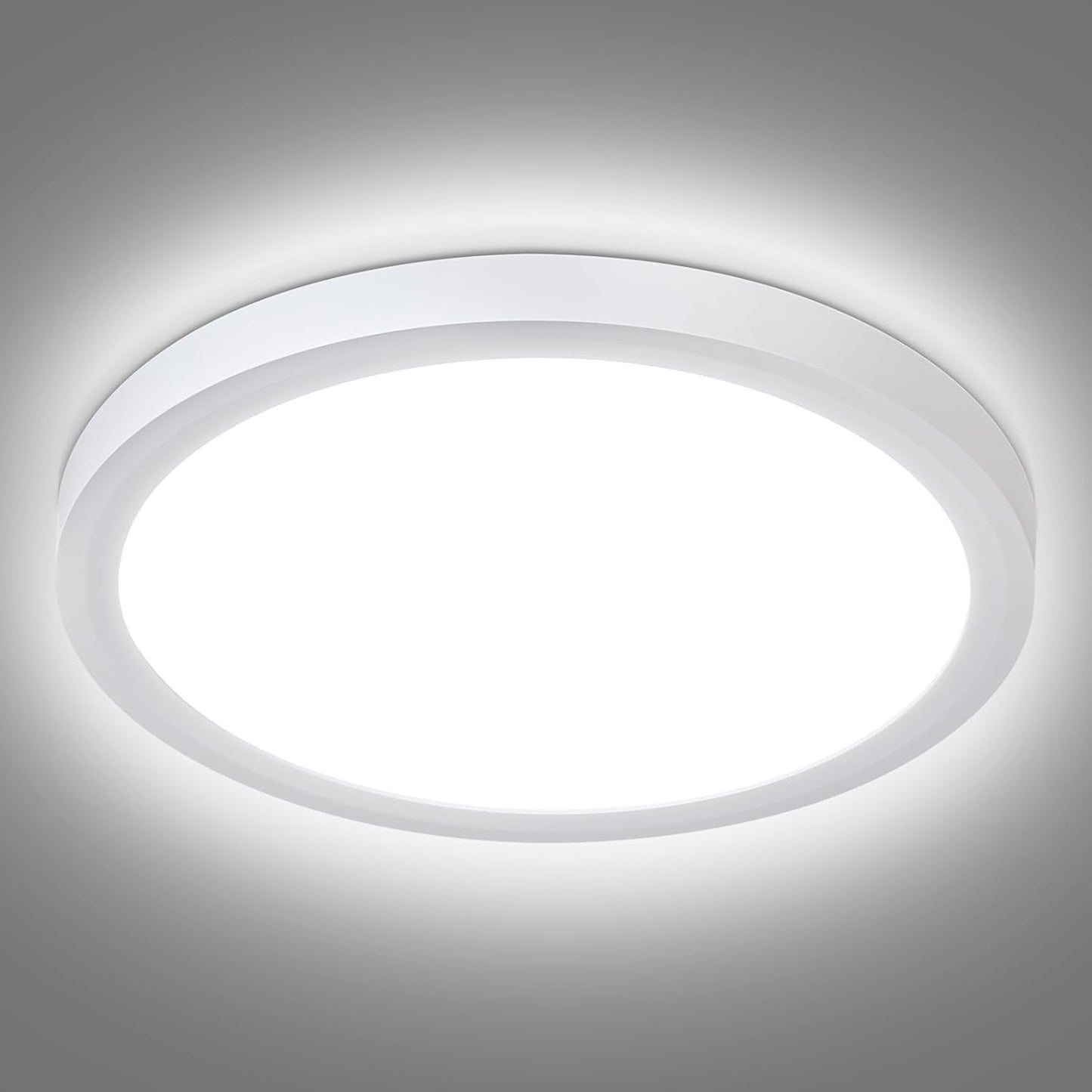 24W LED Ceiling Light – 5000K Daylight. IP44 Waterproof. 2200LM. Ø28.5cm