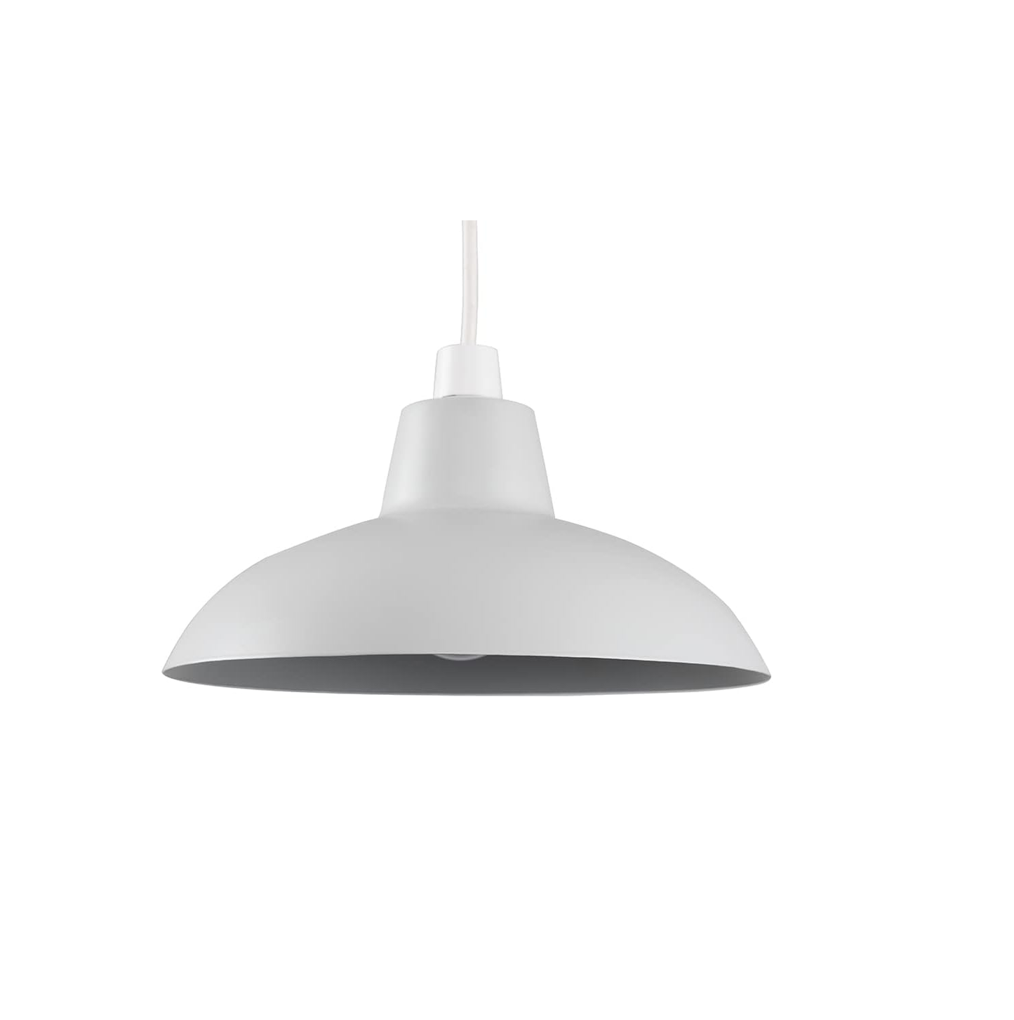 Retro-Style Matte Black Metal Ceiling Light Shade | Pendant Lighting. Home Décor & Home Improvement Essential