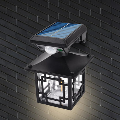 Solar Wall Light Outdoor. IP65 Waterproof  Wall Light PIR Motion Sensor