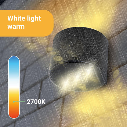 Solar Up & Down Wall Lights – Outdoor Waterproof LED (2 Pack)