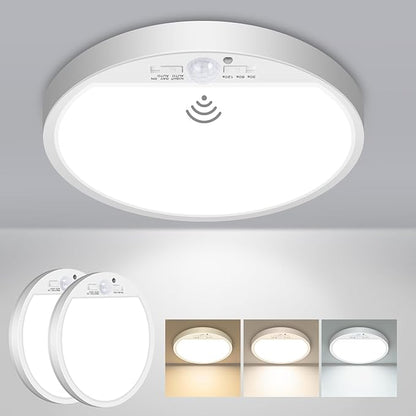 Motion Sensor LED Ceiling Light. 15W. 3 CCT. 1500LM