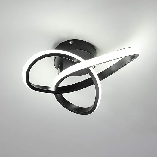 minfair Modern LED Ceiling Light – Round Geometry. 18W. 24cm Diameter