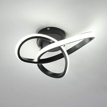 minfair Modern LED Ceiling Light – Round Geometry. 18W. 24cm Diameter