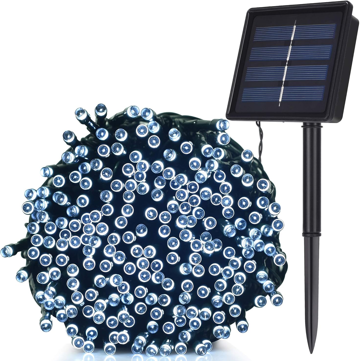 72FT 200 LED Multicolor Solar String Lights – Waterproof for Outdoor & Indoor Use