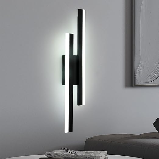 Gold LED Wall Light. 40CM Modern Warm White Sconce