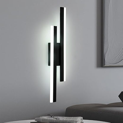 Gold LED Wall Light. 40CM Modern Warm White Sconce