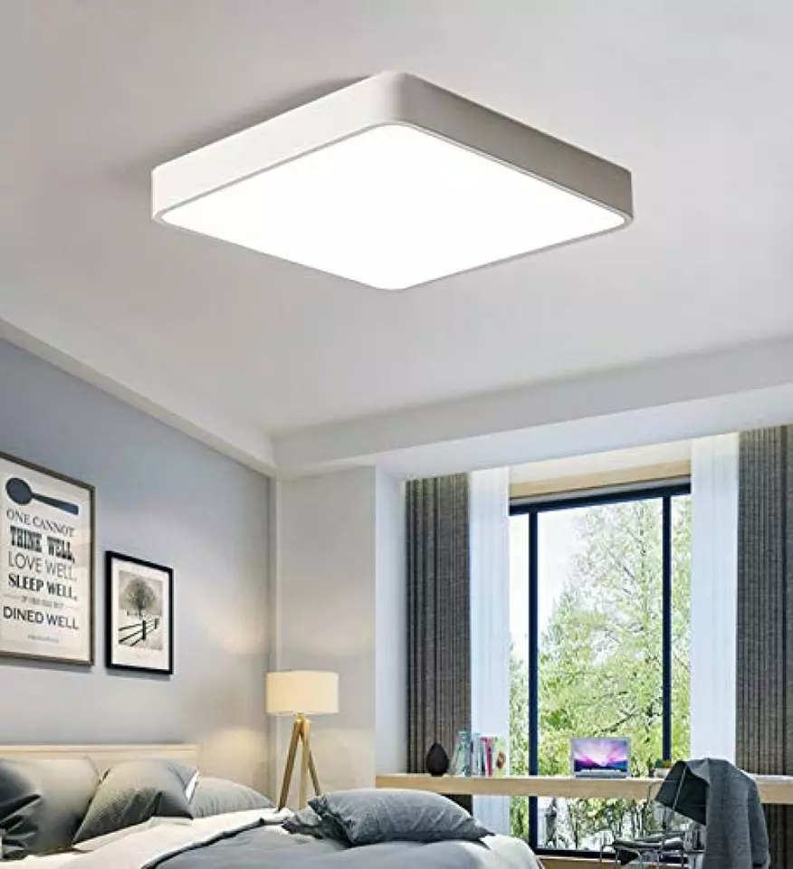 Modern LED Ceiling Panel Light 18W-48W Cool White