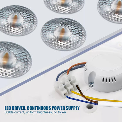 Modern LED Ceiling Light Round Panel – Energy-Efficient Indoor Downlight for Bathroom. Kitchen & Bedroom