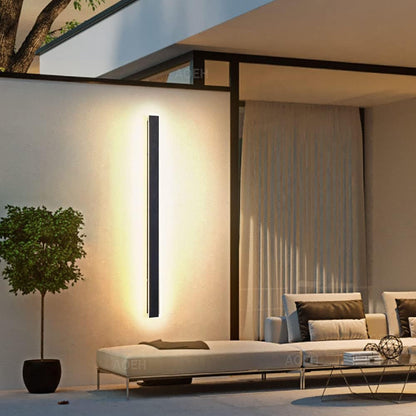 Modern Indoor Outdoor LED Wall Light