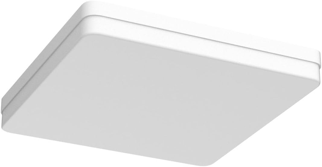 Square LED Ceiling Light. 4320lm. 6000K Daylight White. IP44 Waterproof. Energy-Saving Light for Bathroom. Kitchen. Bedroom. Office