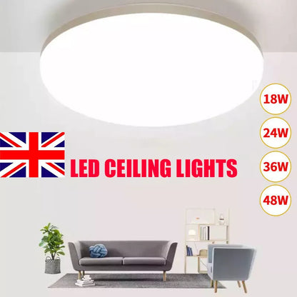 36W LED Round Ceiling Light – Warm & Cool White