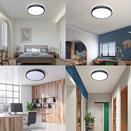 Modern Round LED Ceiling Light – 12W/18W. Cool White