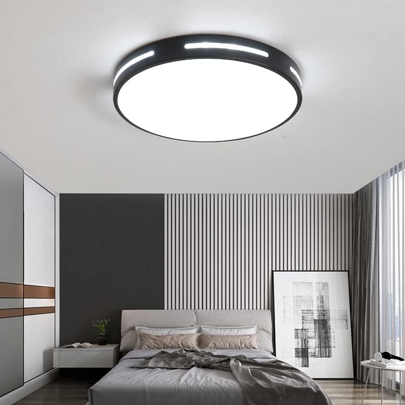 36W 50CM LED Ceiling Light. Large Bedroom Lights Ceiling 3000K/4500K/6000K. 3 Color Temperature Flush Ceiling Light. Round Ultra Thin Ceiling Light for Living Room