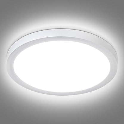 24W LED Ceiling Light. 5000K Daylight. IP44. 2200LM Ø28.5cm Flush Mount
