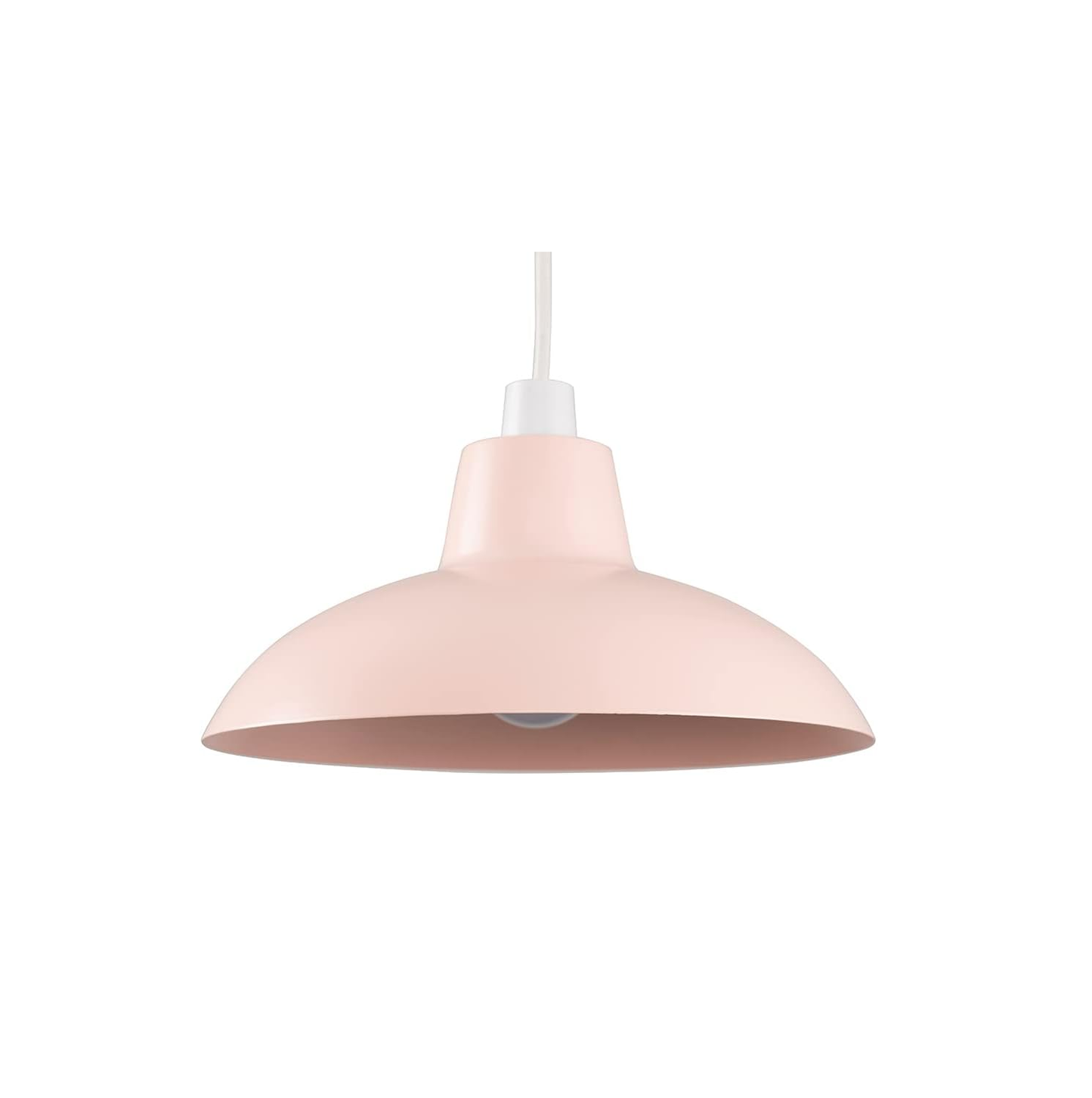 Retro-Style Matte Black Metal Ceiling Light Shade | Pendant Lighting. Home Décor & Home Improvement Essential