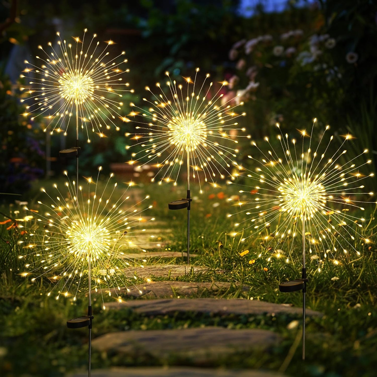 Solar Firework Lights 120LED – 2 Pack