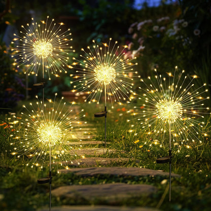 Solar Firework Lights 120LED – 2 Pack