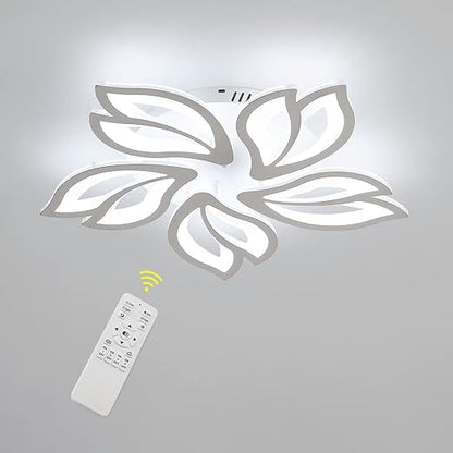 Modern 54W Dimmable LED Ceiling Light with Remote