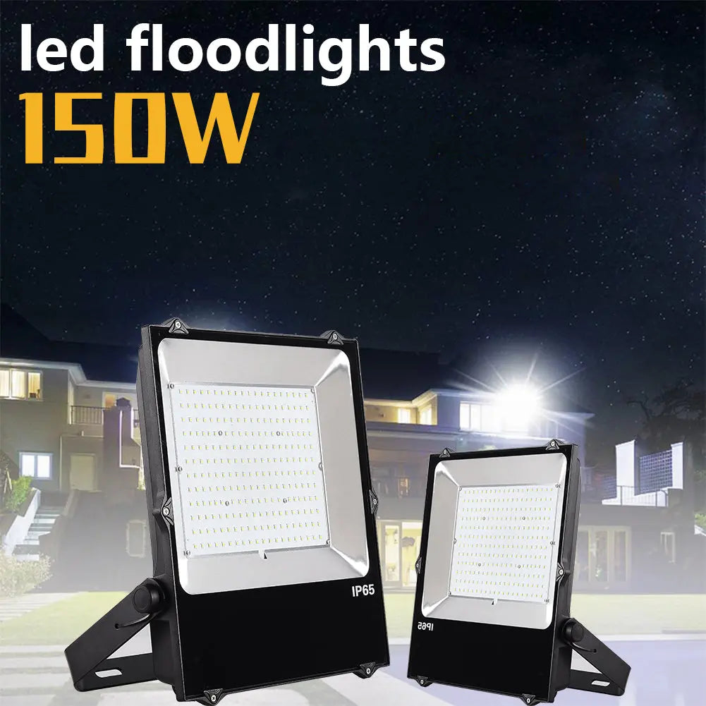 200W LED Flood Light - 28000LM 5000K Outdoor Commercial Floodlight - IP65 Waterproof Security & Area Lighting
