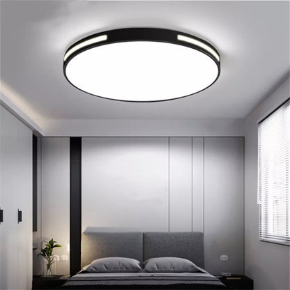 27W Modern Ceiling Light LED. 40cm Black LED Dimmable Ceiling Lights Fixtures with Switch Control. Square Flush Mount Ceiling Lamp for Living Room