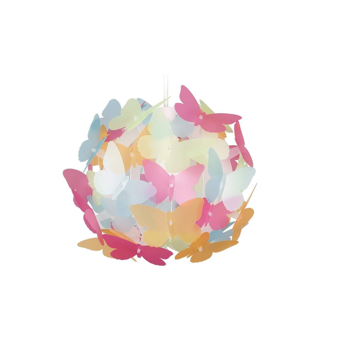 Modern Bright Pink Butterflies Ceiling Chandelier Lamp Shade | Pendant Lights. Home Décor & Improvement Essential