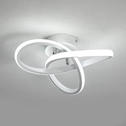 minfair Modern LED Ceiling Light – Round Geometry. 18W. 24cm Diameter