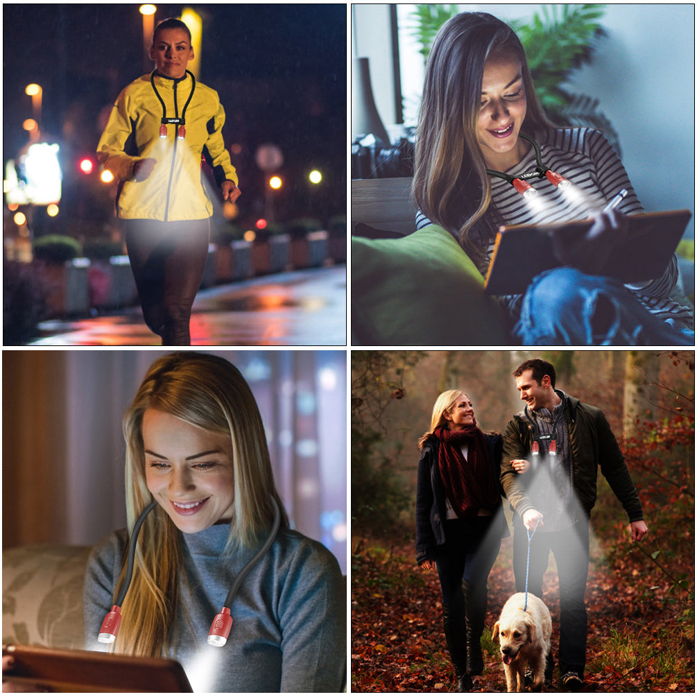 Flexible USB Charging Handsfree LED Neck Light
