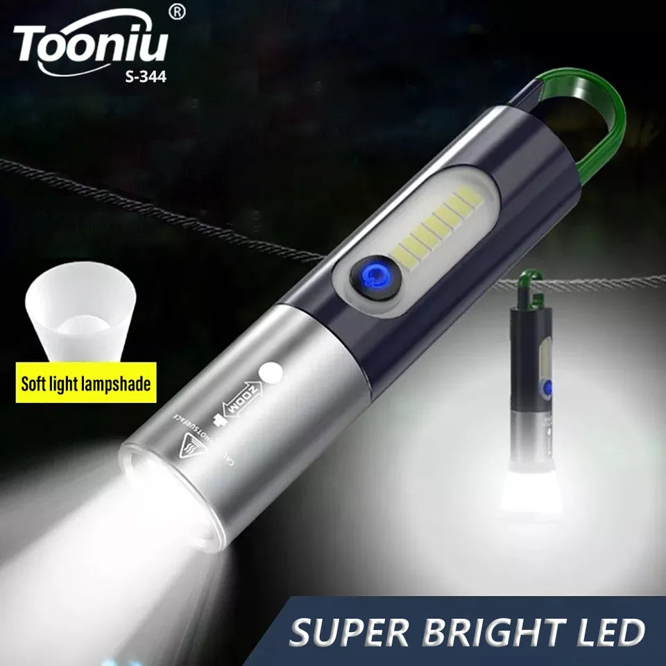 Digital Thunder XST-836. Rechargeable Waterproof Torch FlashLight