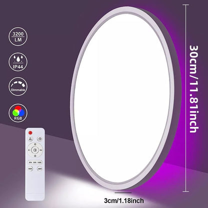 RGB Backlight LED Flush Ceiling Light