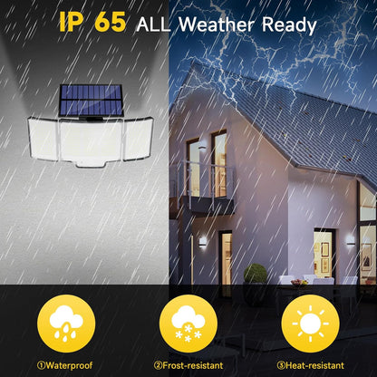 Motion Sensor Outdoor Solar Security Light