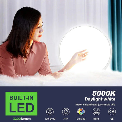 GOOWAY Round LED Ceiling Light – Waterproof Downlight Panel
