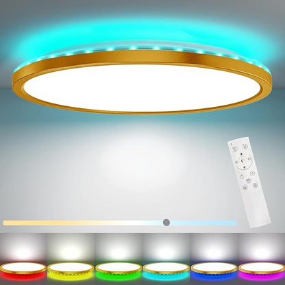 30CM LED Ceiling Light with Remote & RGB Backlight